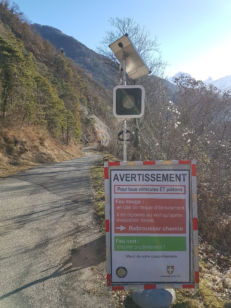 Ollon surveille les mouvements de la colline de la Glaivaz avec des capteurs